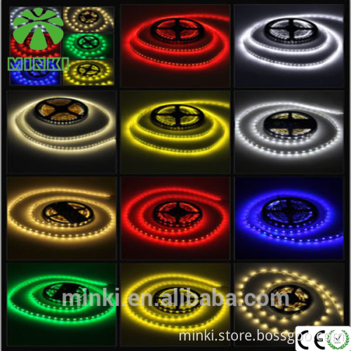 1-10M 3528 5050 5630 SMD 300/600 LED Light Plastic Channel 12V DIY 6 Colors Wholesalestrip